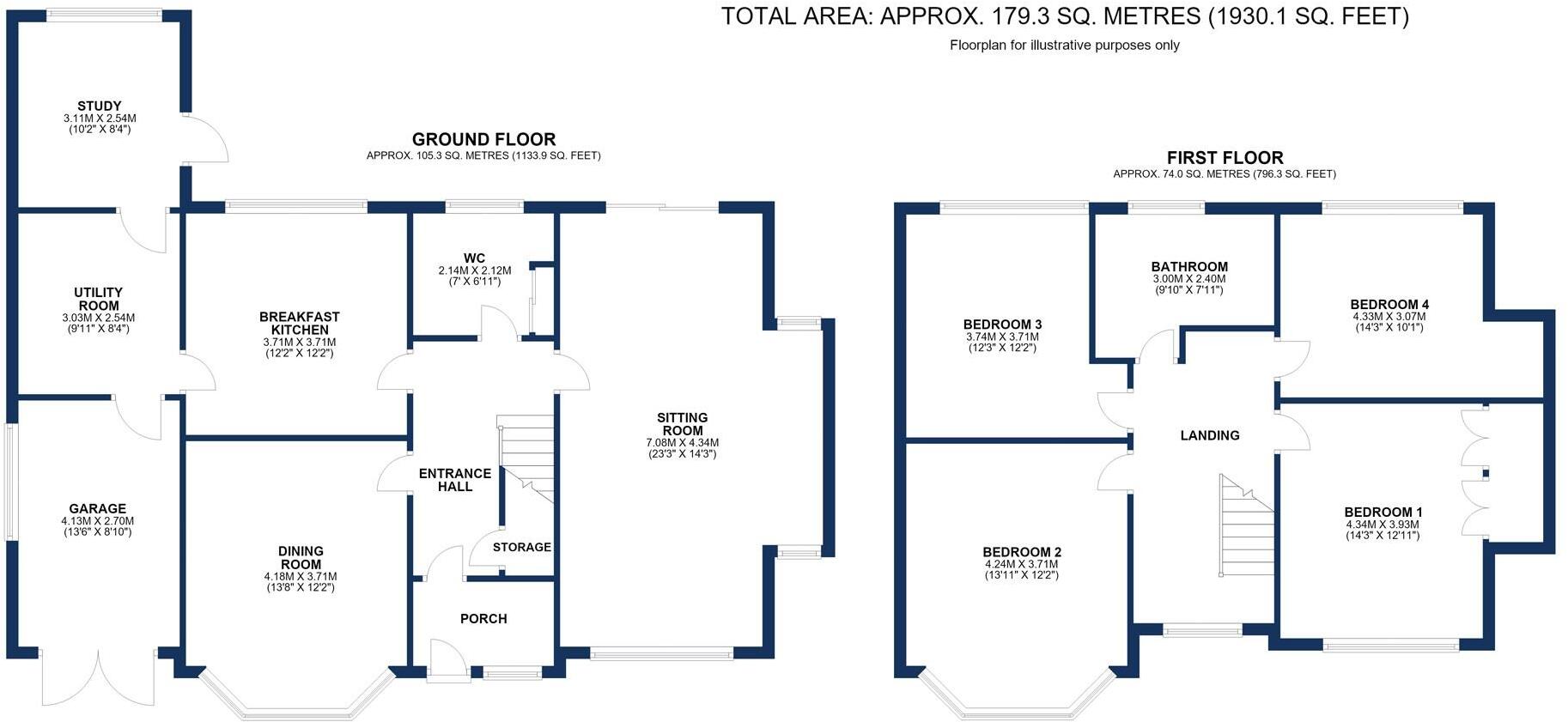 Gorse Bank Road, Hale Barns floorplan