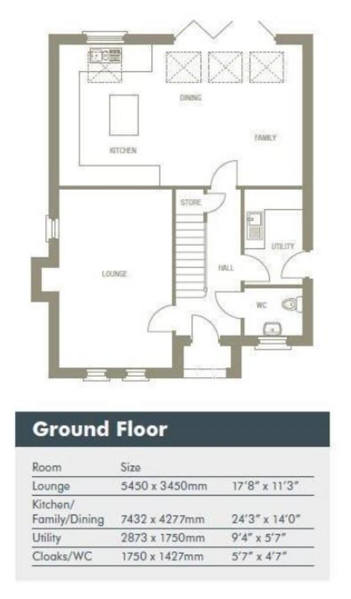 St Michaels Park, Weedon Road, Northampton floorplan
