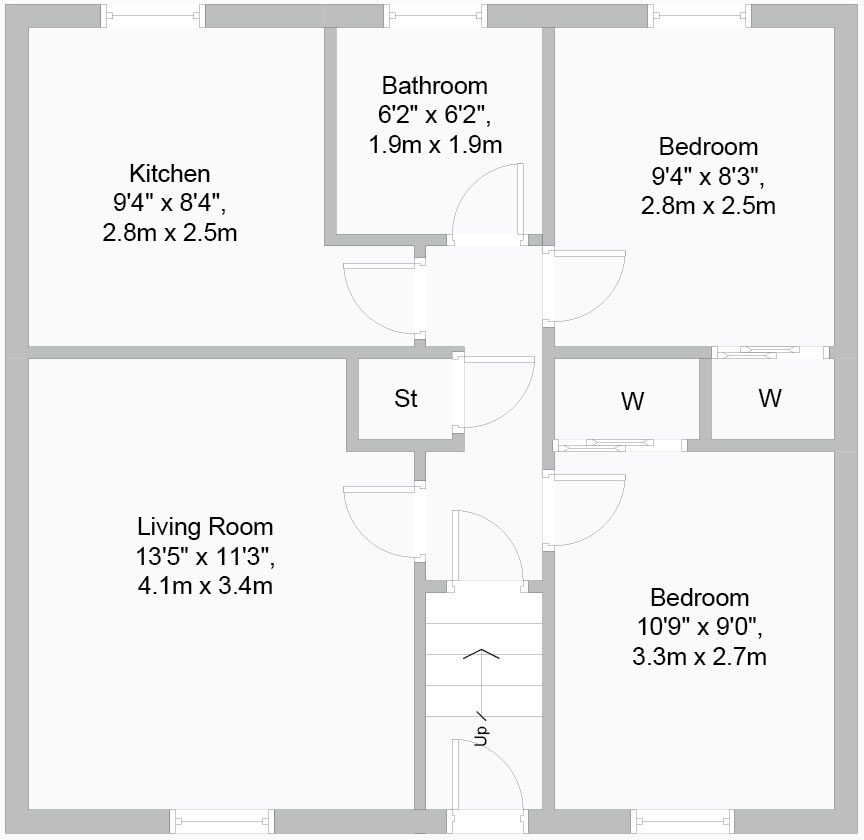 Mary Stevenson Drive, Alloa, Clackmannanshire, FK10 2BF floorplan