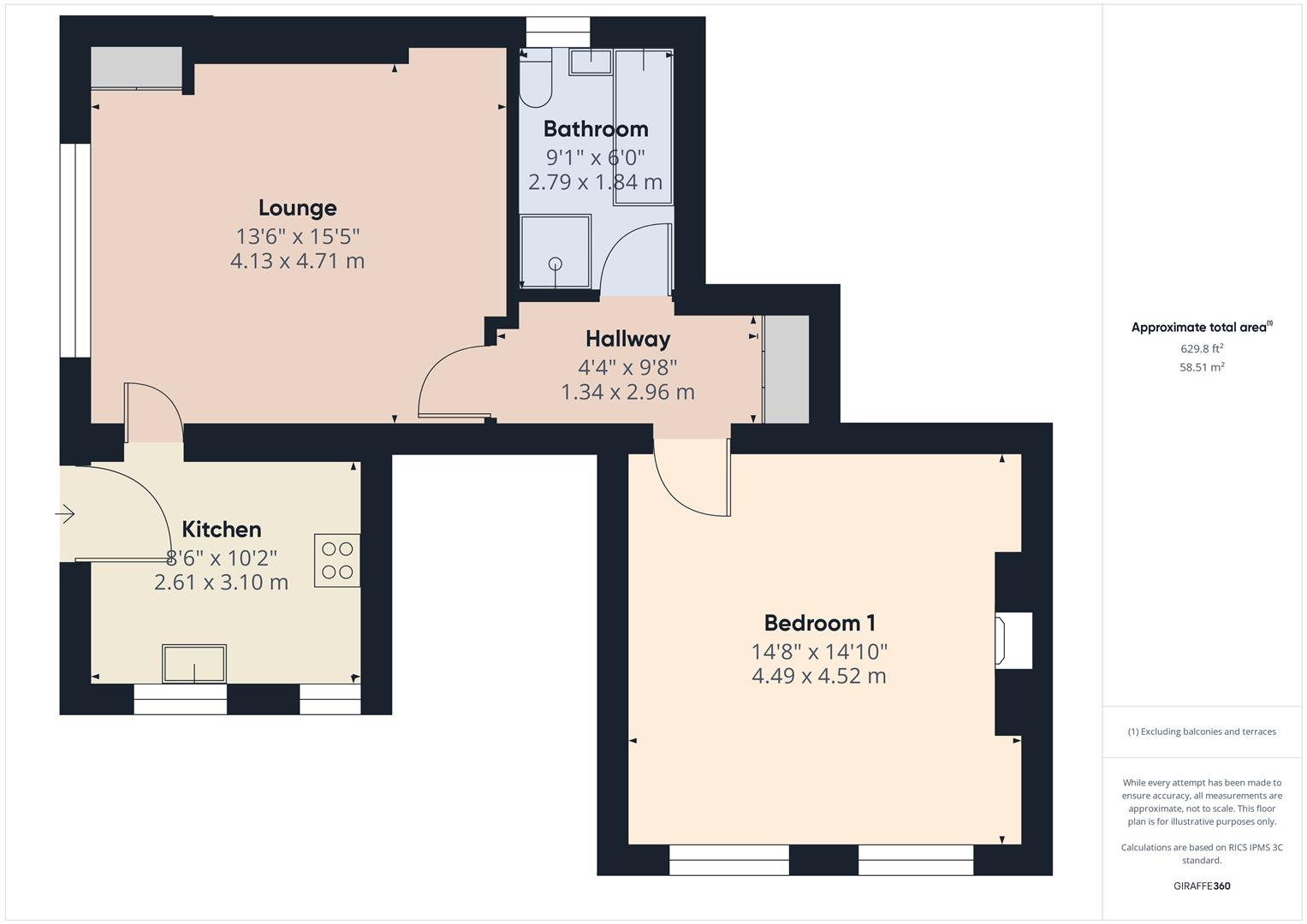 Park Road, Buxton floorplan