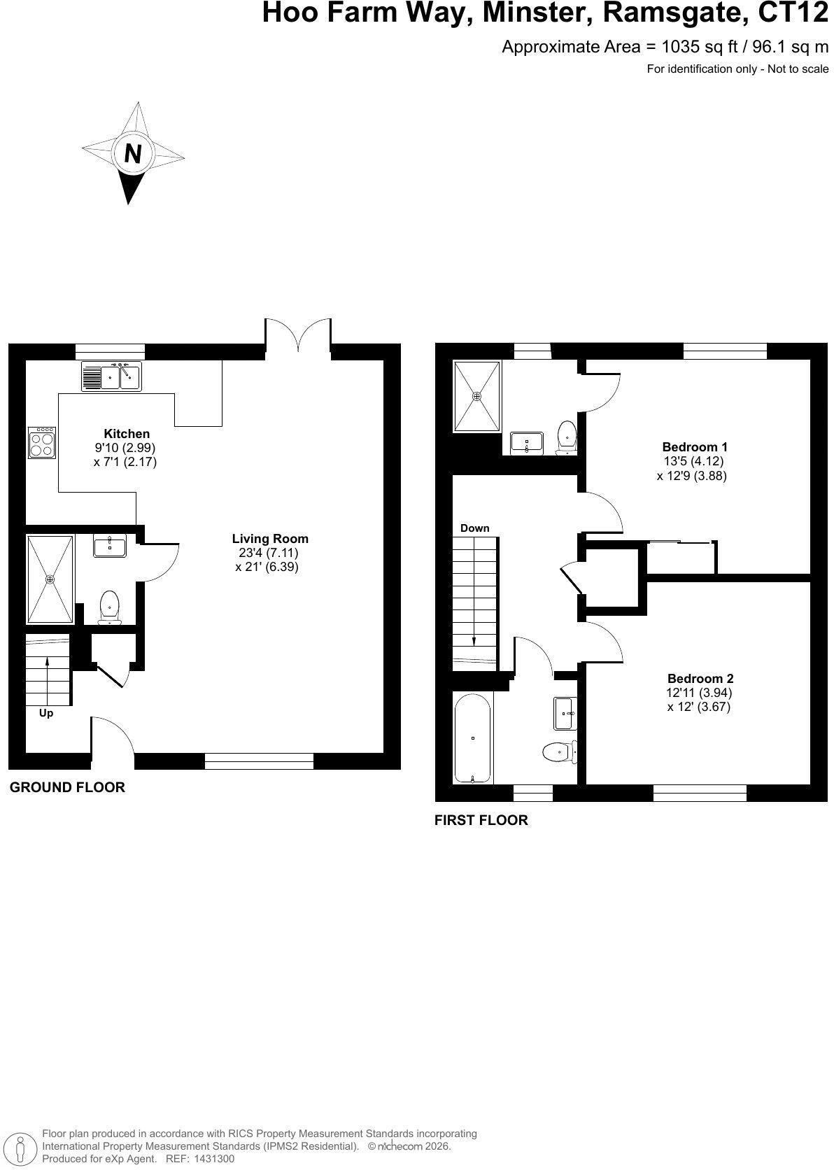 Hoo Farm Way, Minster, Ramsgate floorplan