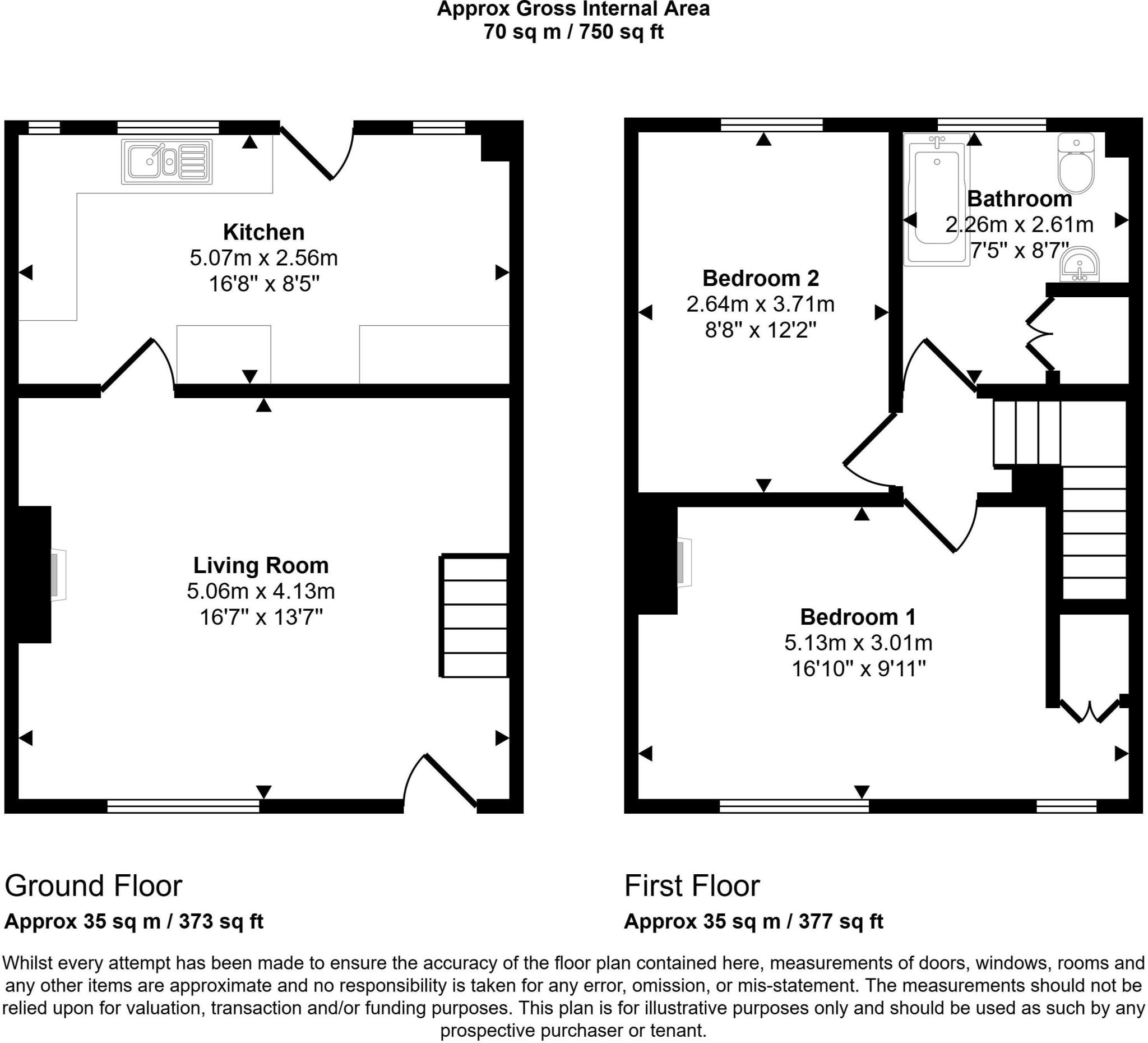 50 Orchard View, Teynham, Kent, ME9 floorplan