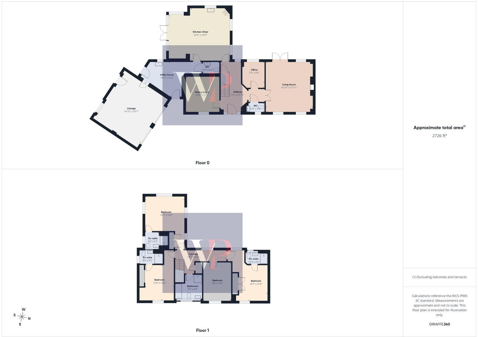 Brockford, Stowmarket IP14 floorplan