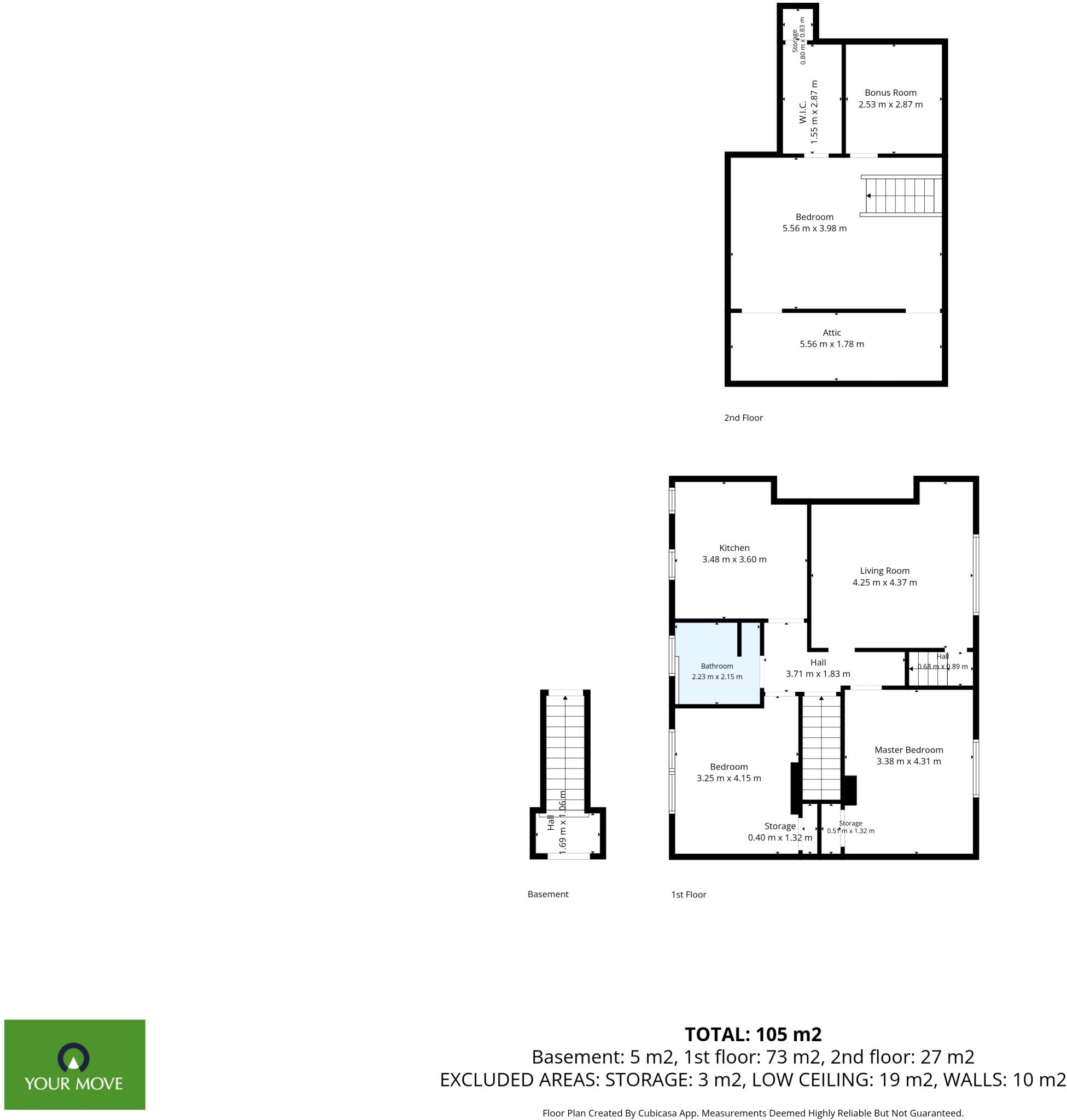 Park Lea, Caldercruix, Airdrie, North Lanarkshire, ML6 floorplan