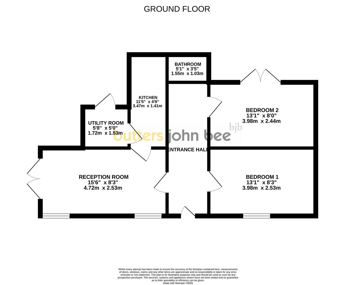 Brook House Lane Stoke-On-Trent ST2 8NE floorplan