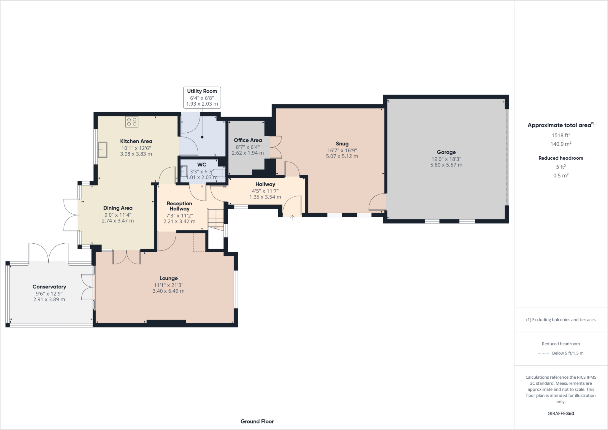 Domain Drive, Chellaston floorplan