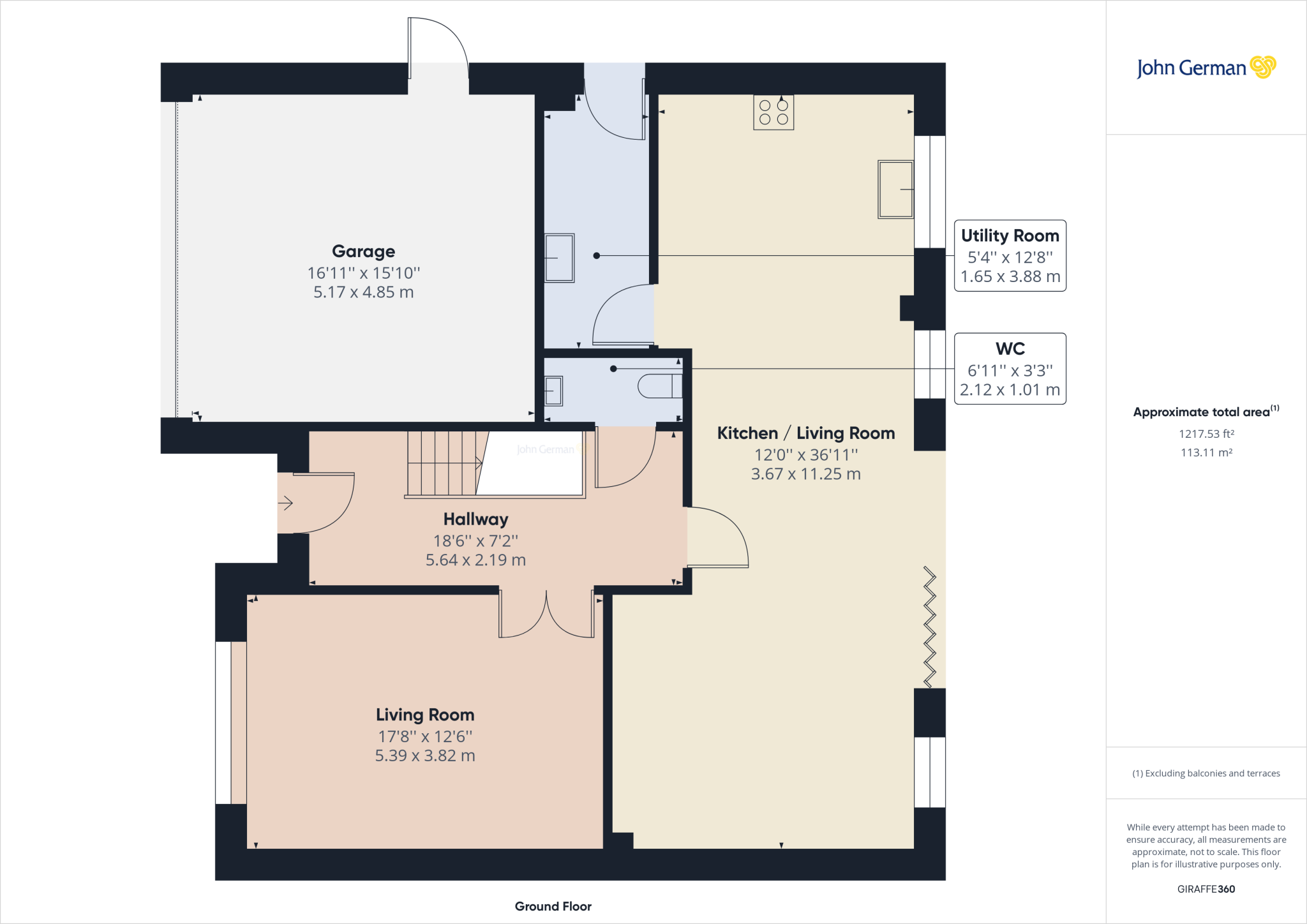 Tatenhill Lane, Branston floorplan
