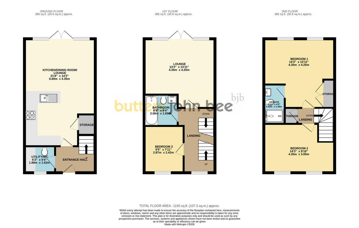 Avondale Circle, Stafford floorplan