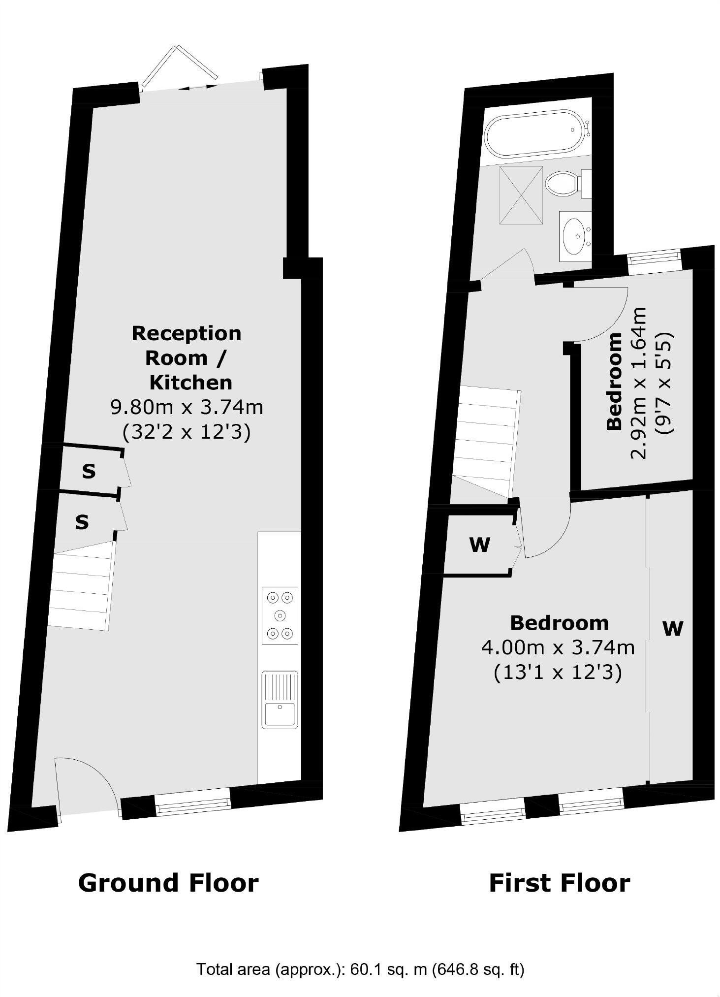 Tudor Road, Hampton floorplan