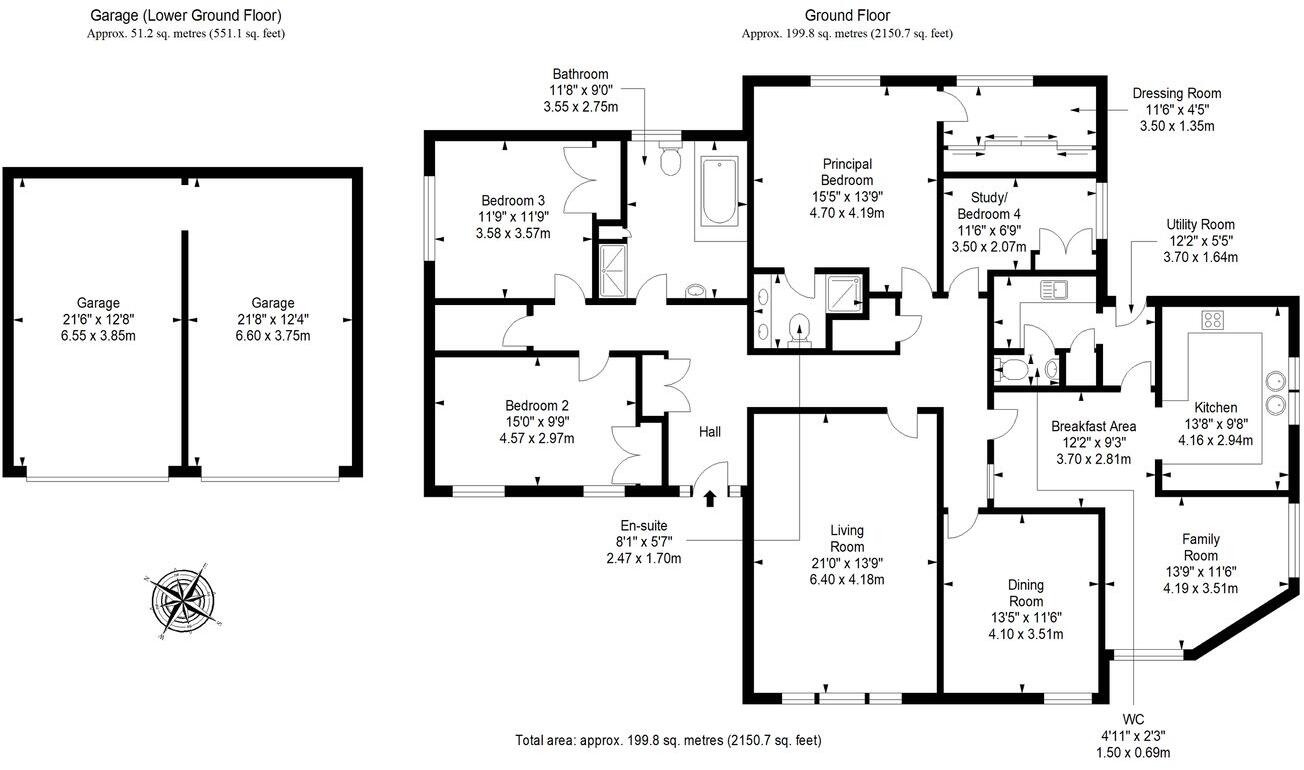 Old Town, Gateside, Cupar, KY14 floorplan