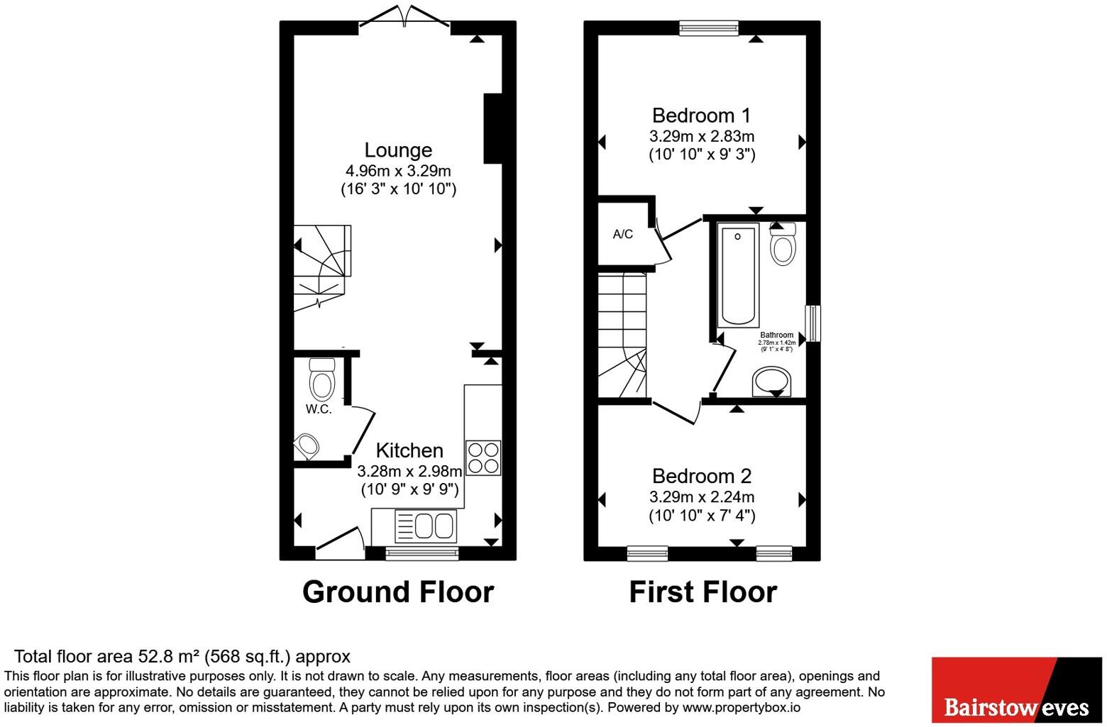 The Mill, Kirton, Boston, Lincolnshire, PE20 floorplan