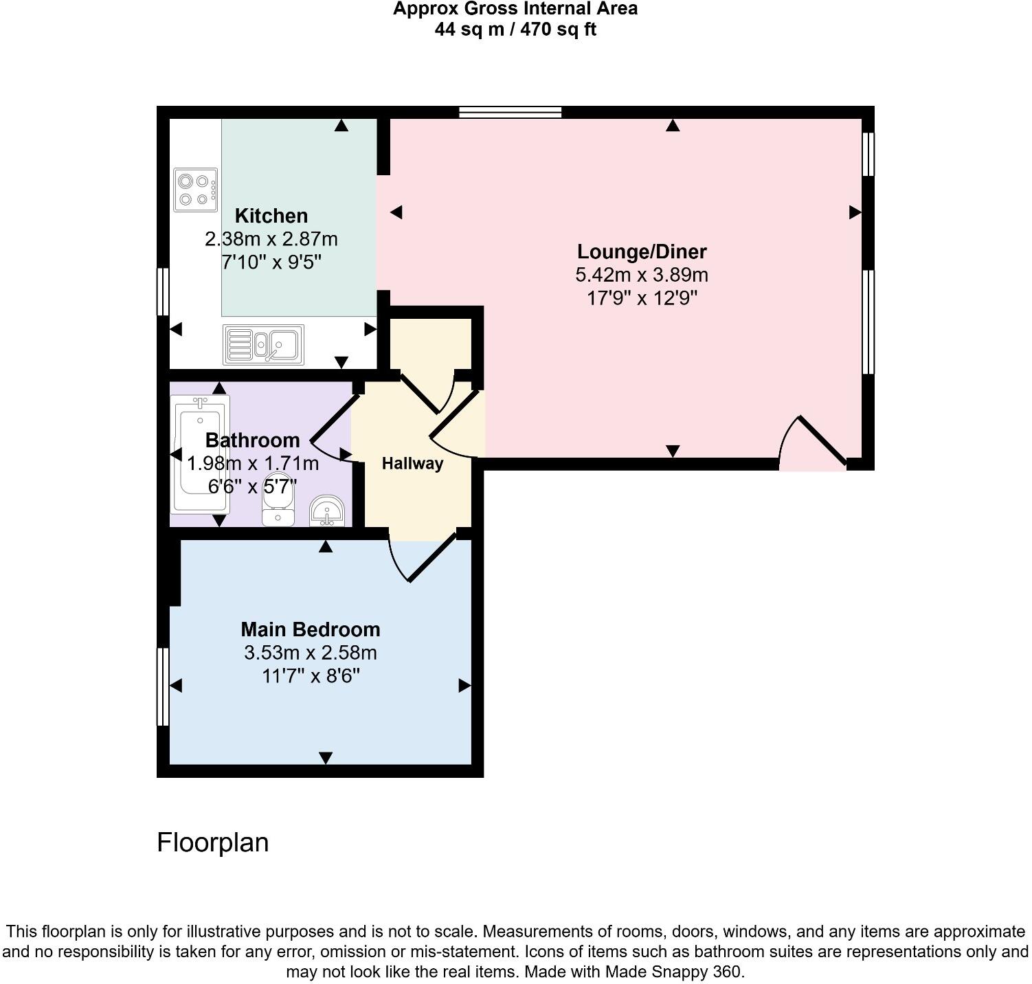 189 Newport Road, New Bradwell, Milton Keynes floorplan