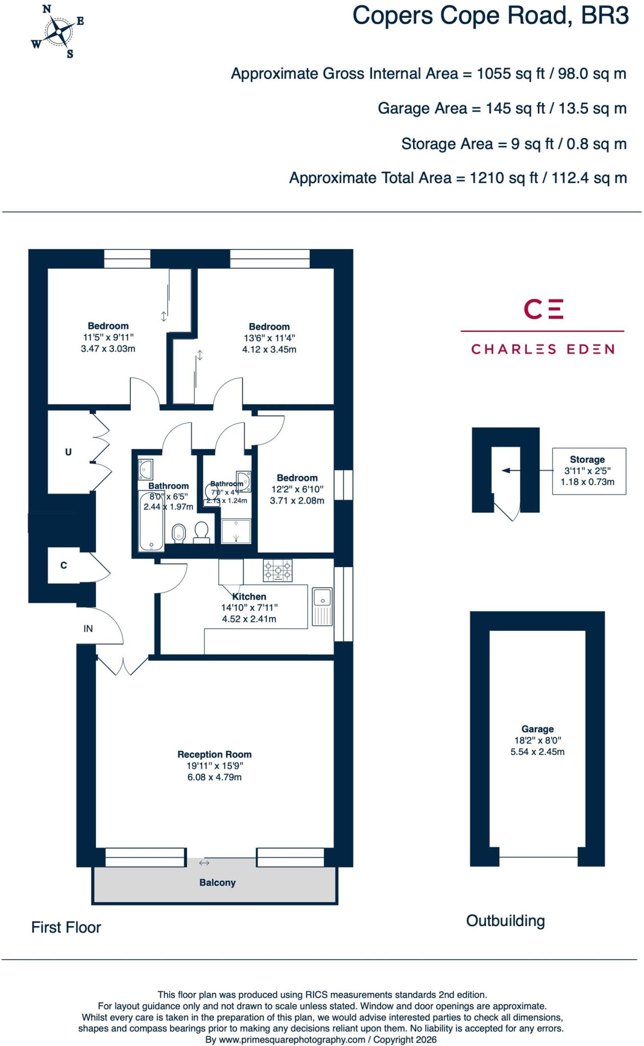 Copers Cope Road, Alton Court, BR3 floorplan