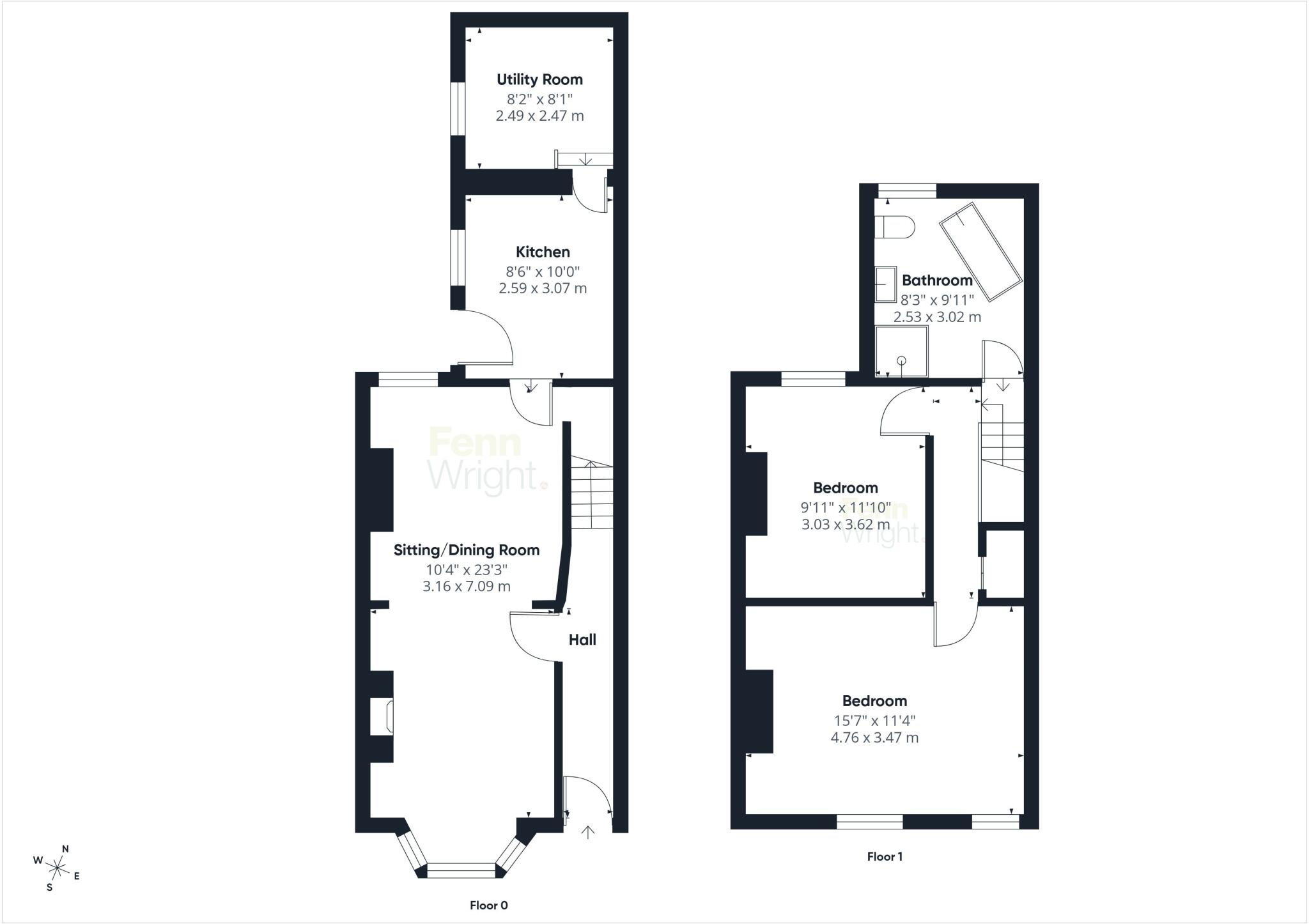 Lacey Street, Ipswich, Suffolk, IP4 floorplan