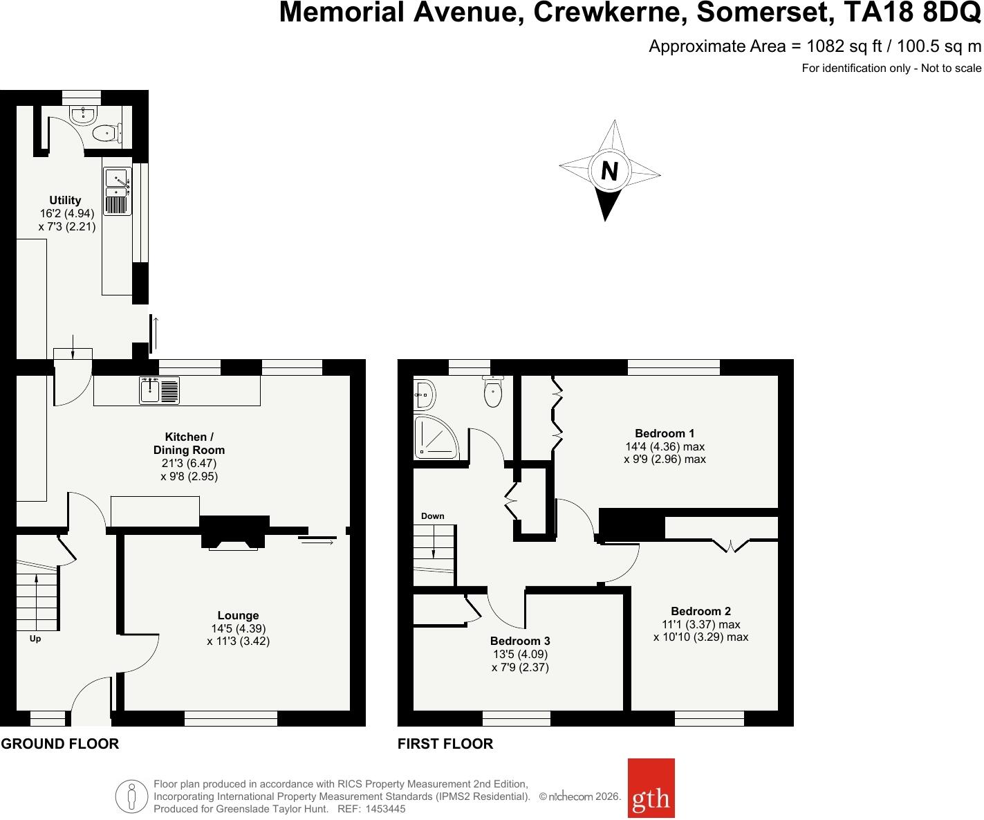 7, Memorial Avenue, Crewkerne, Somerset, TA18 floorplan