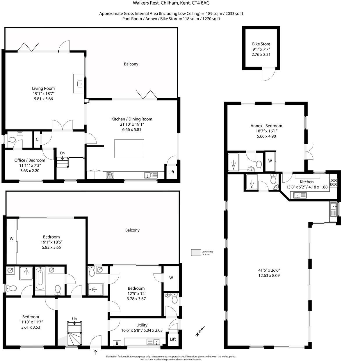 Walkers Rest, Chilham, Canterbury floorplan