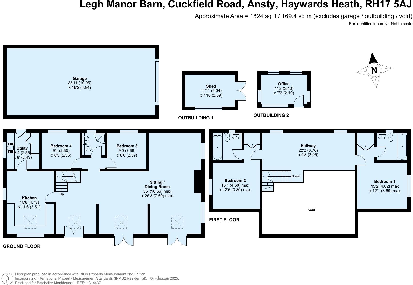 Cuckfield Road, Ansty floorplan