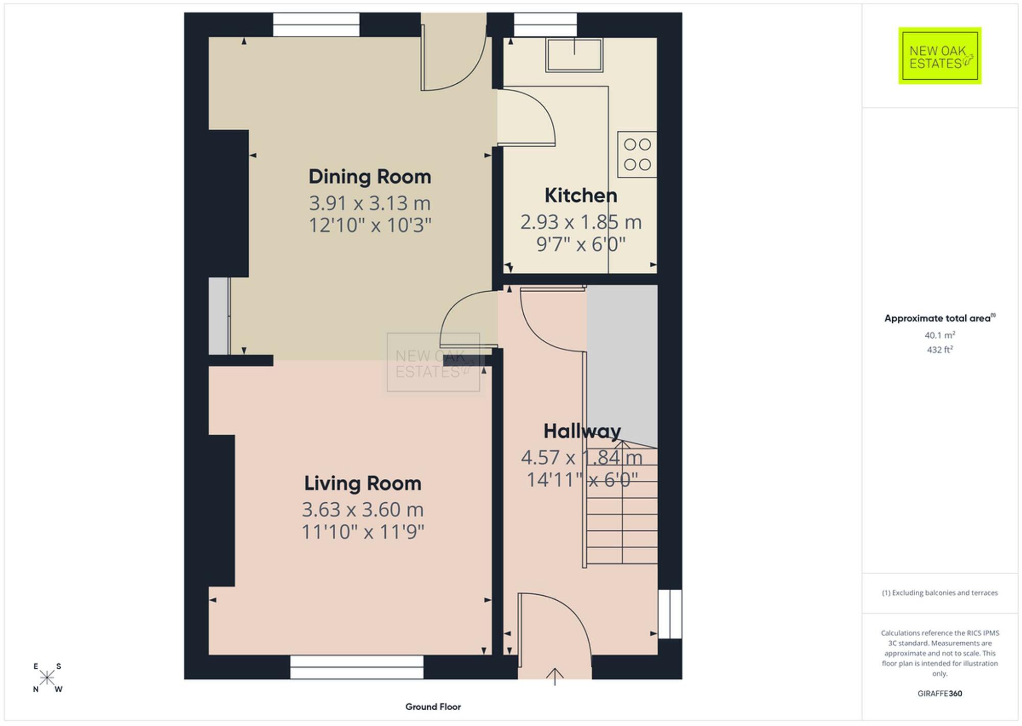 Station Road, Pilsley, S45 floorplan