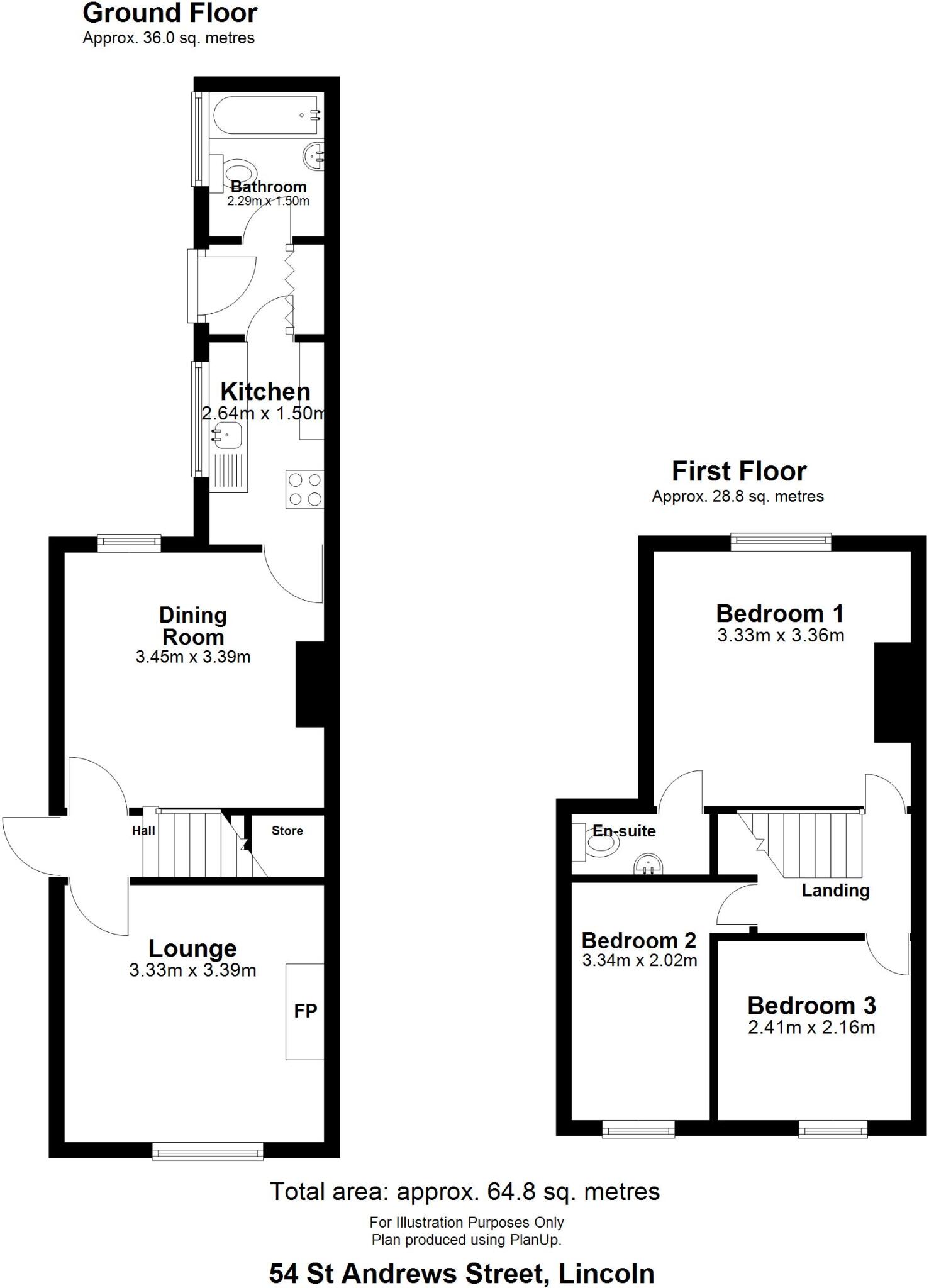 St. Andrews Street, Lincoln floorplan
