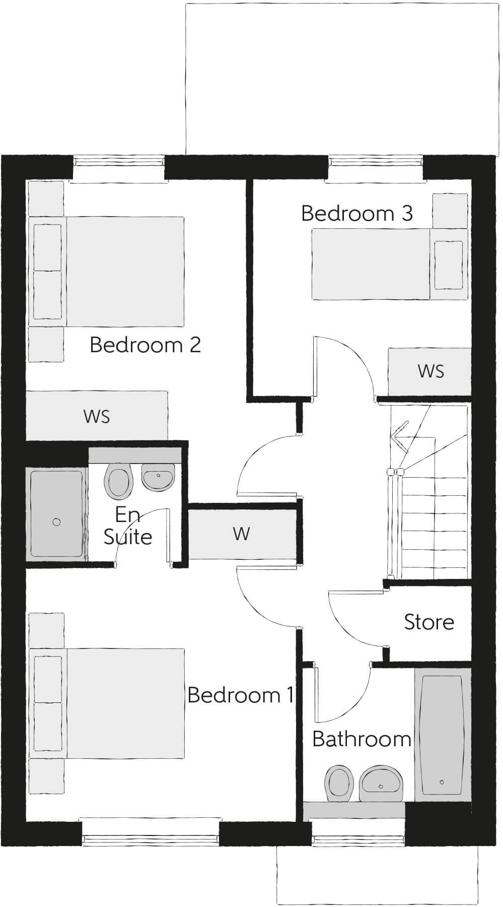 Clover Close, 
Ash, 
Guildford, 
GU12 6TX floorplan