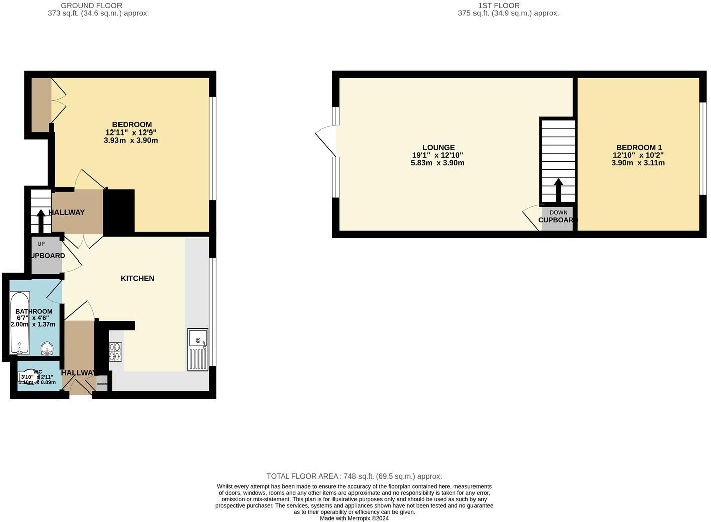 Petworth Court, Bath Road, Reading floorplan