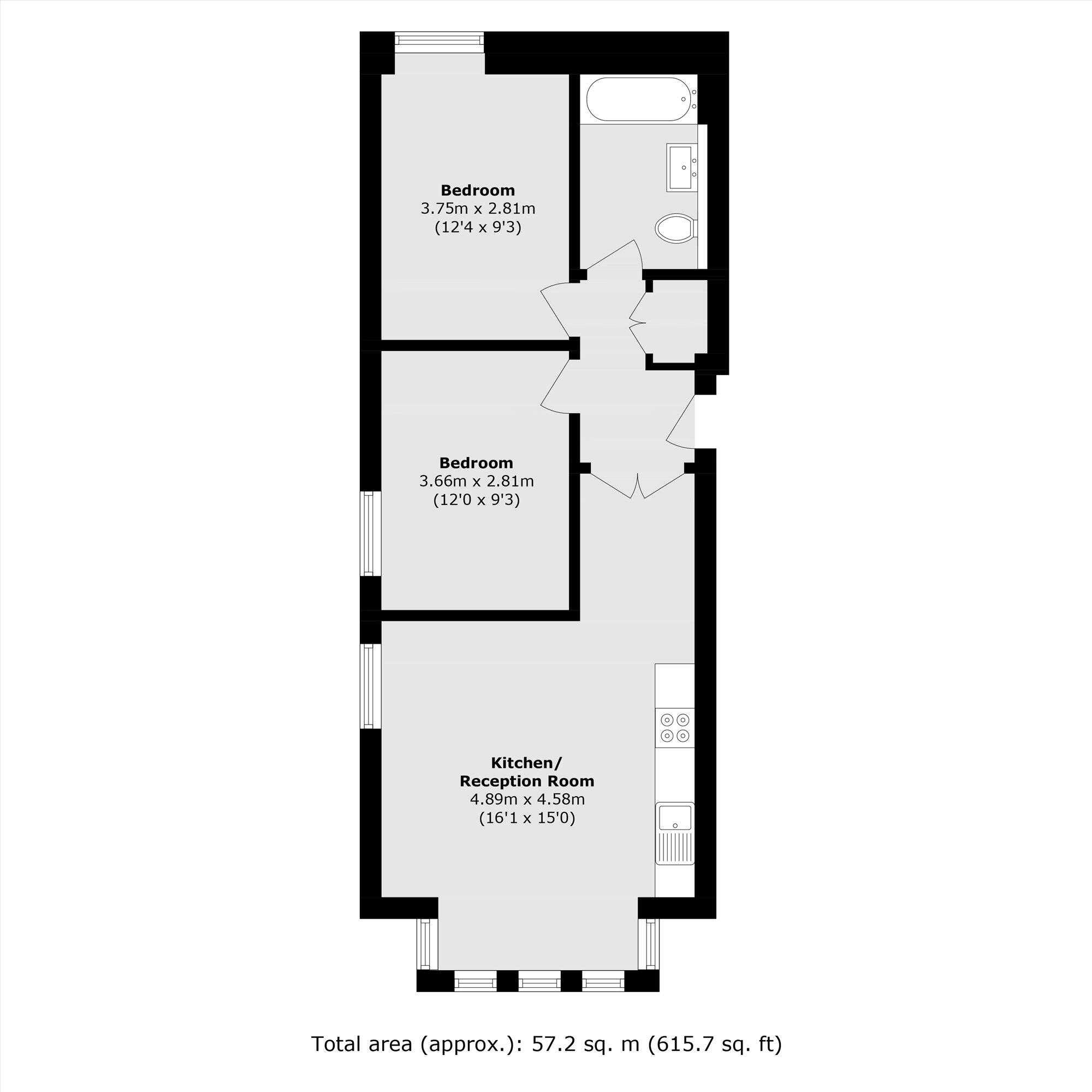 Gunnersbury Avenue, Ealing floorplan