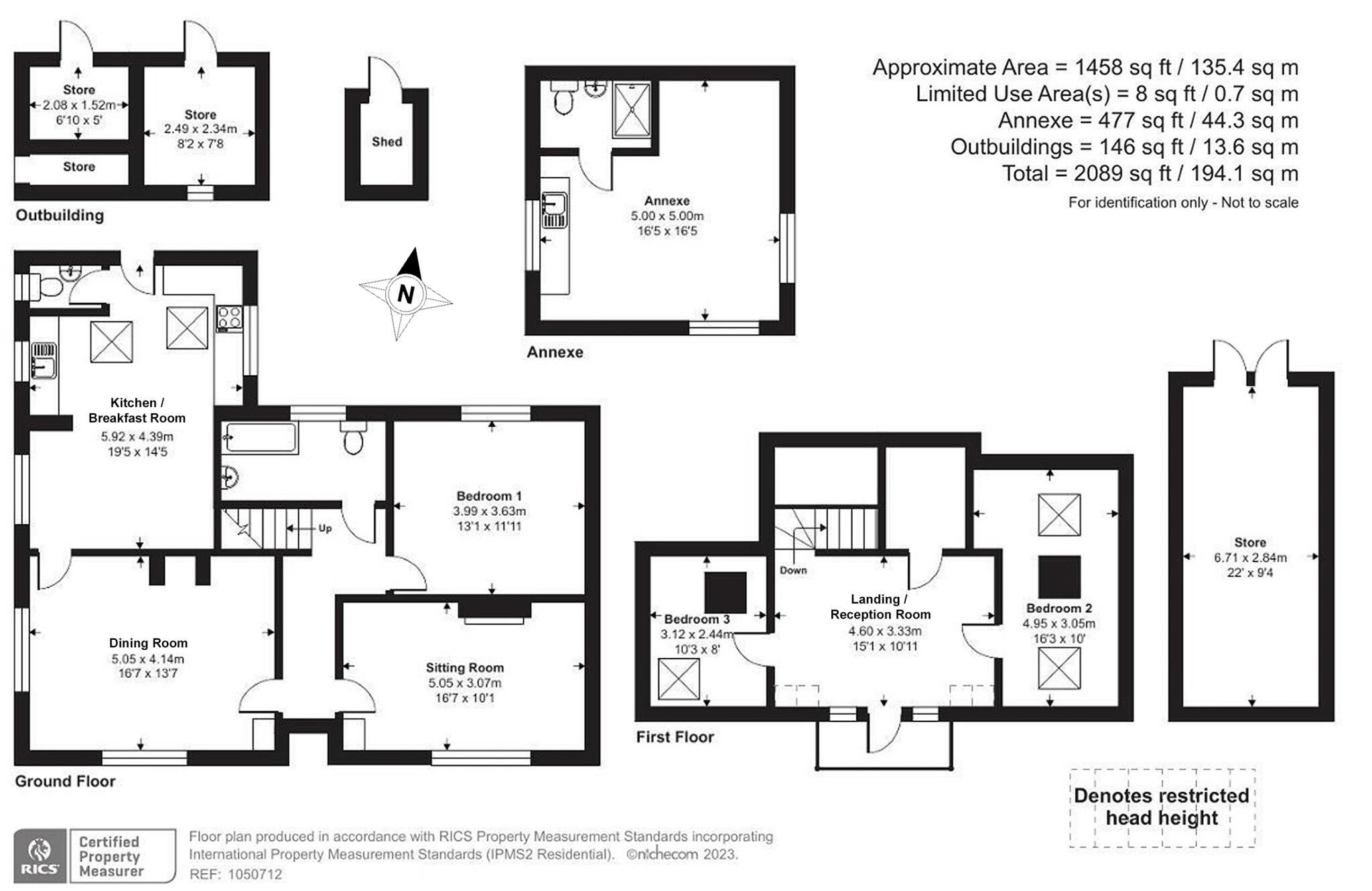 Rousdon, Lyme Regis, Devon floorplan