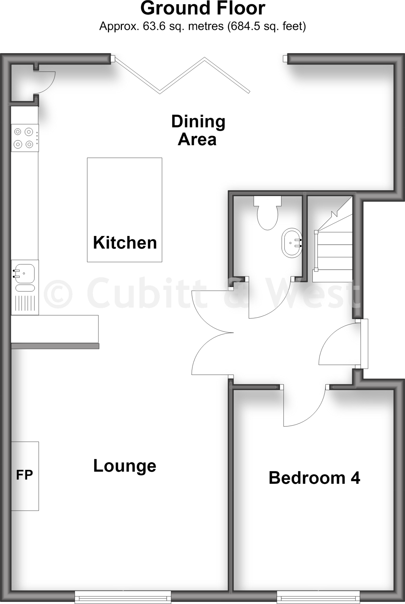Brownleaf Road, Woodingdean, Brighton, East Sussex floorplan