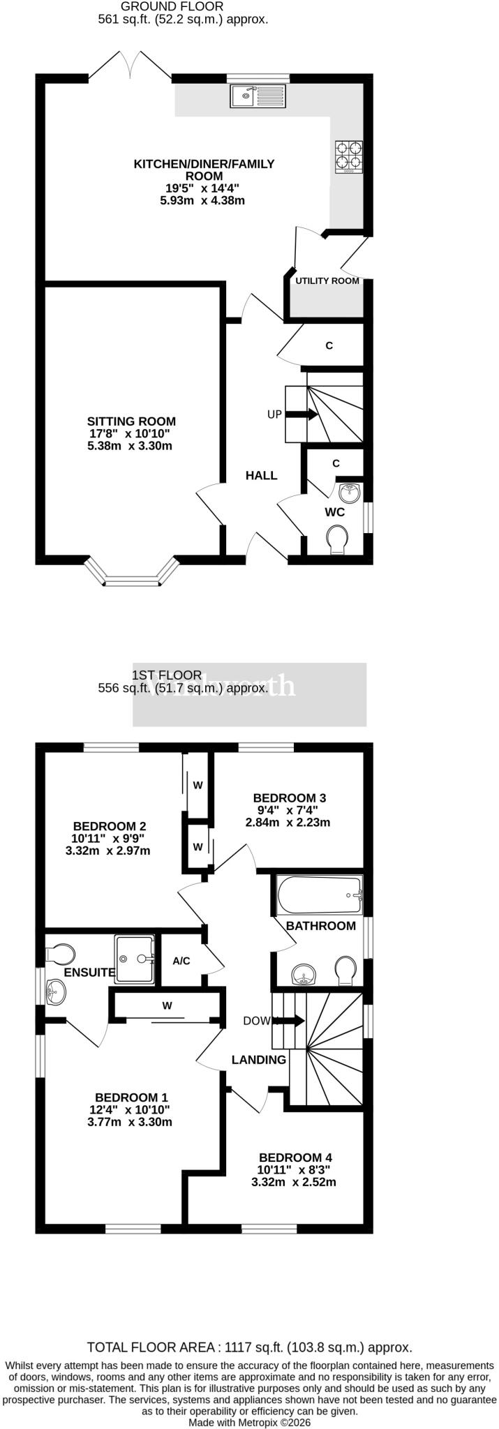 Hardley Road, Poringland, Norwich, Norfolk, NR14 floorplan