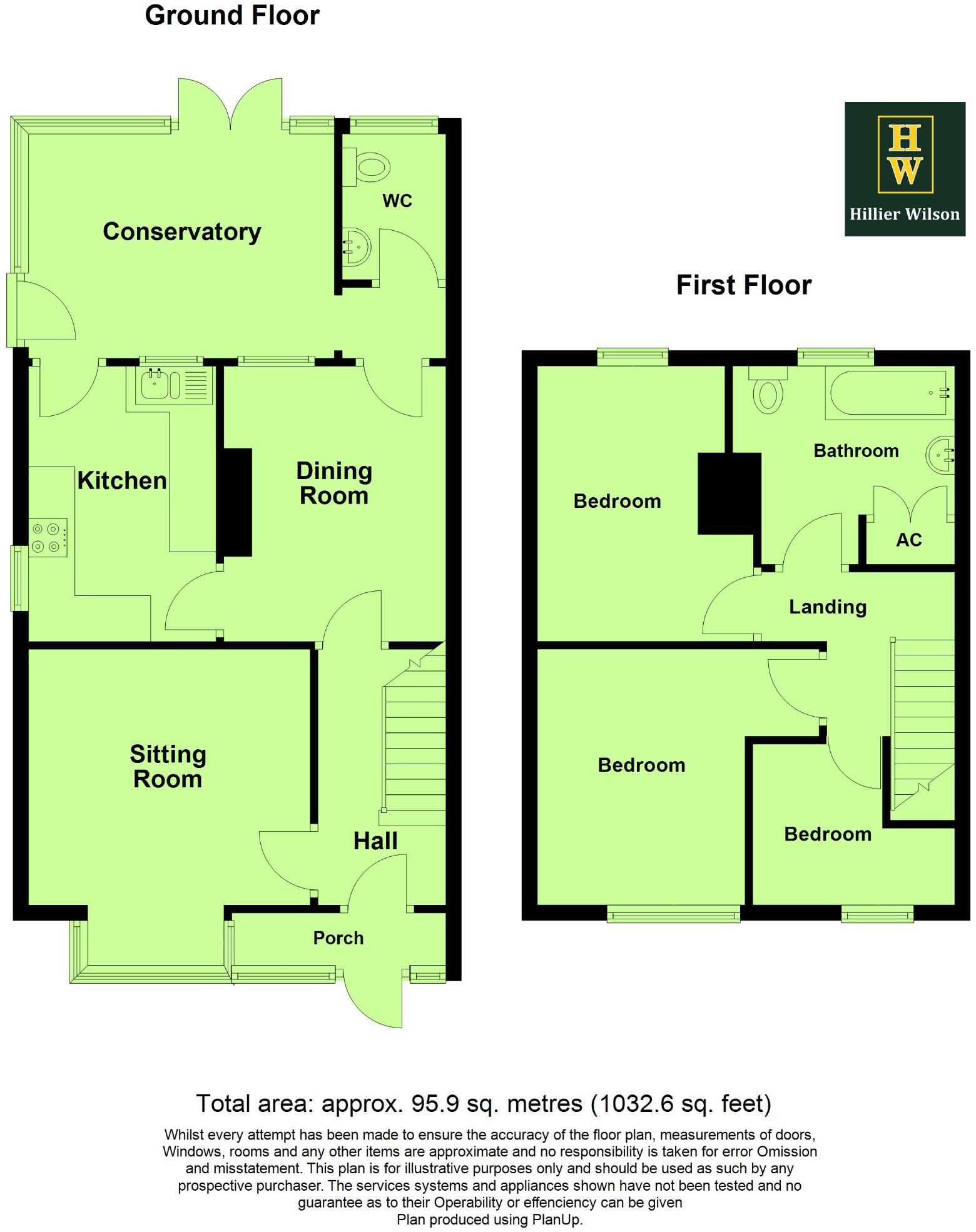 Clarendon Road, Broadstone, Dorset, BH18 floorplan