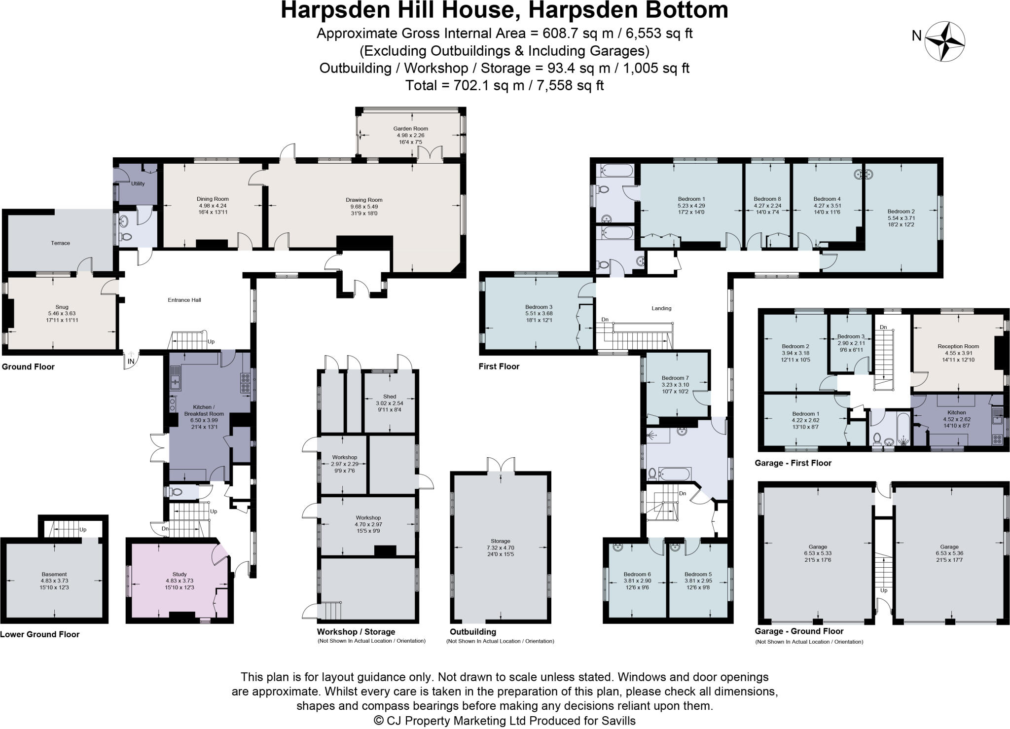 Harpsden Bottom, Harpsden, Henley-on-Thames, Oxfordshire, RG9 floorplan
