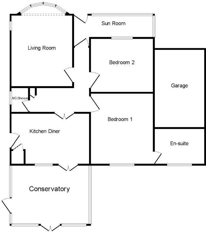 The Layne, Middleton on Sea floorplan