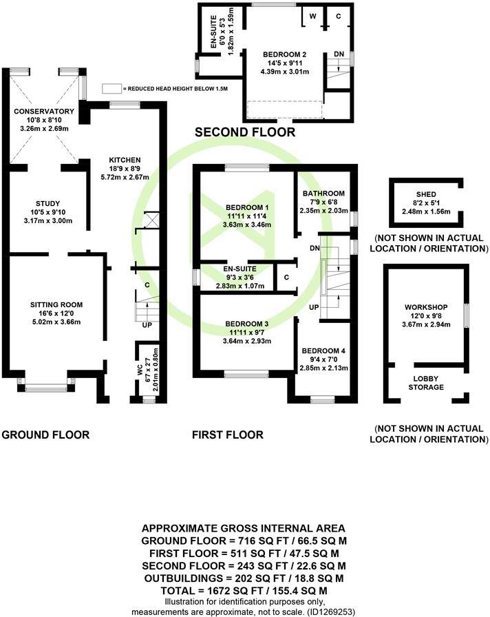 Saunders Lane, Awbridge, Hampshire floorplan