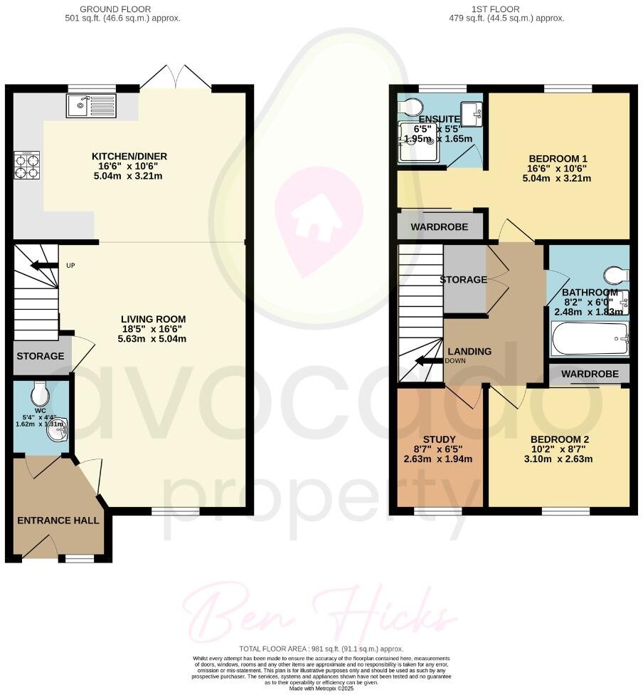 Robey Avenue, Faringdon, Oxfordshire, SN7 floorplan