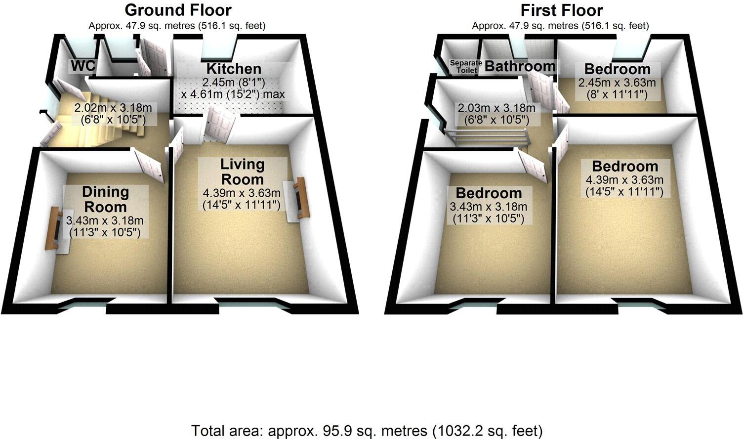 Calderbrook Road, Littleborough, Greater Manchester, OL15 floorplan