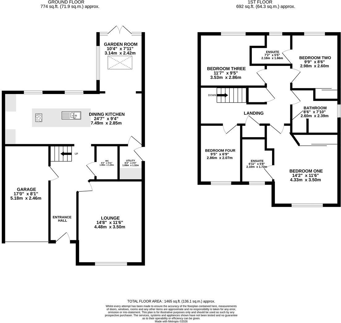 Foxglove Way, Rudheath, Northwich floorplan