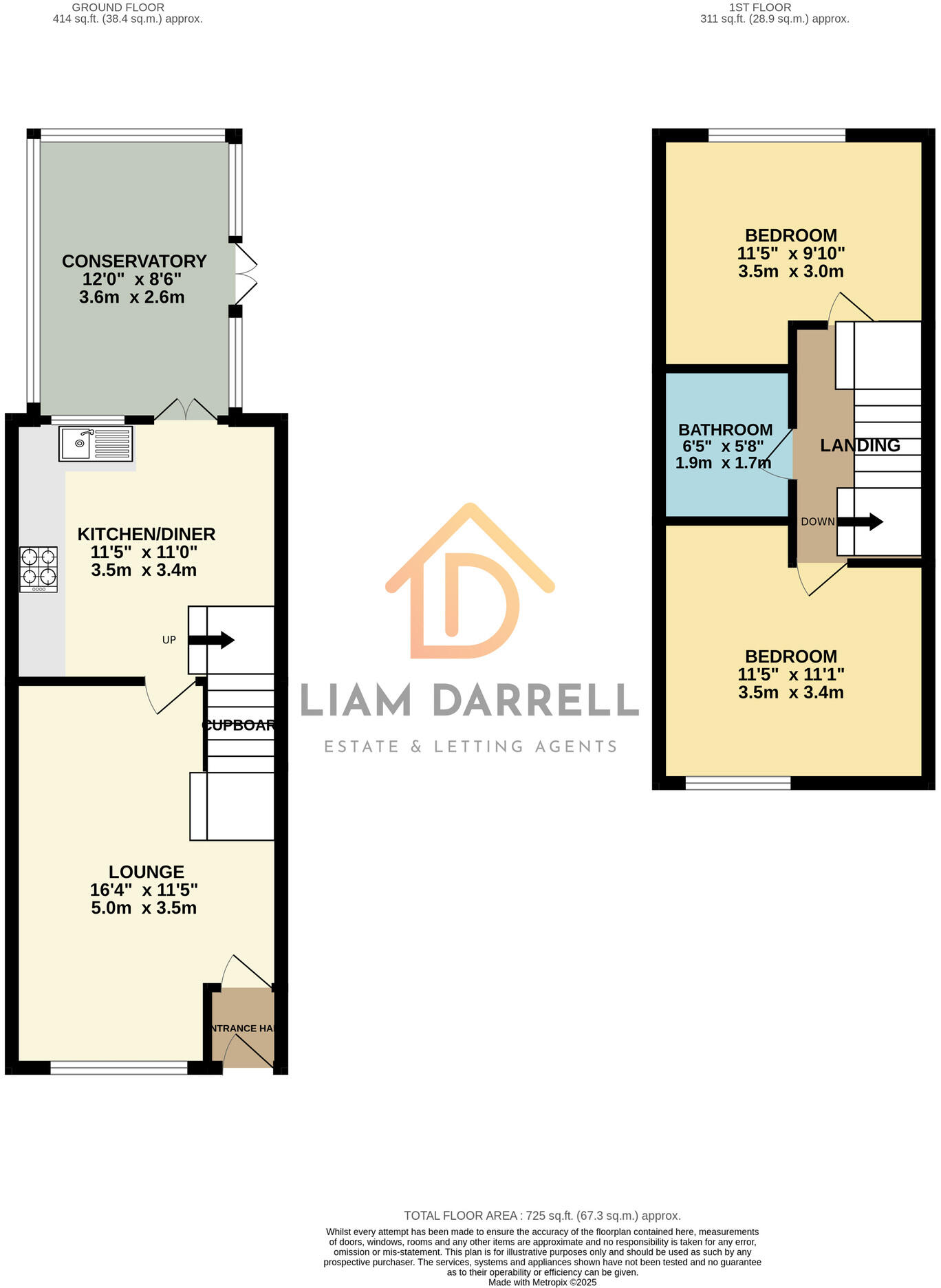 Robin Place, Crossgates, Scarborough, North Yorkshire floorplan