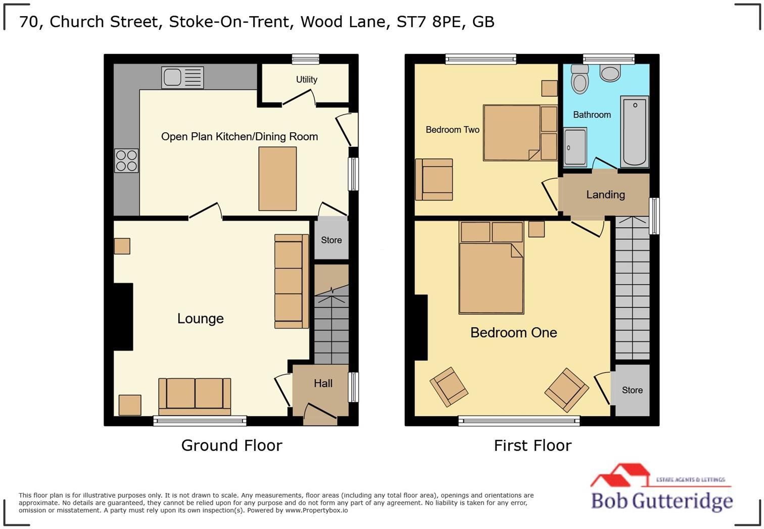 Church Street, Wood Lane, Stoke-On-Trent floorplan