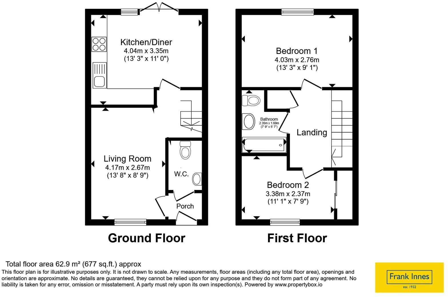 Osprey Drive, Branston, Burton-on-Trent, Staffordshire, DE14 floorplan