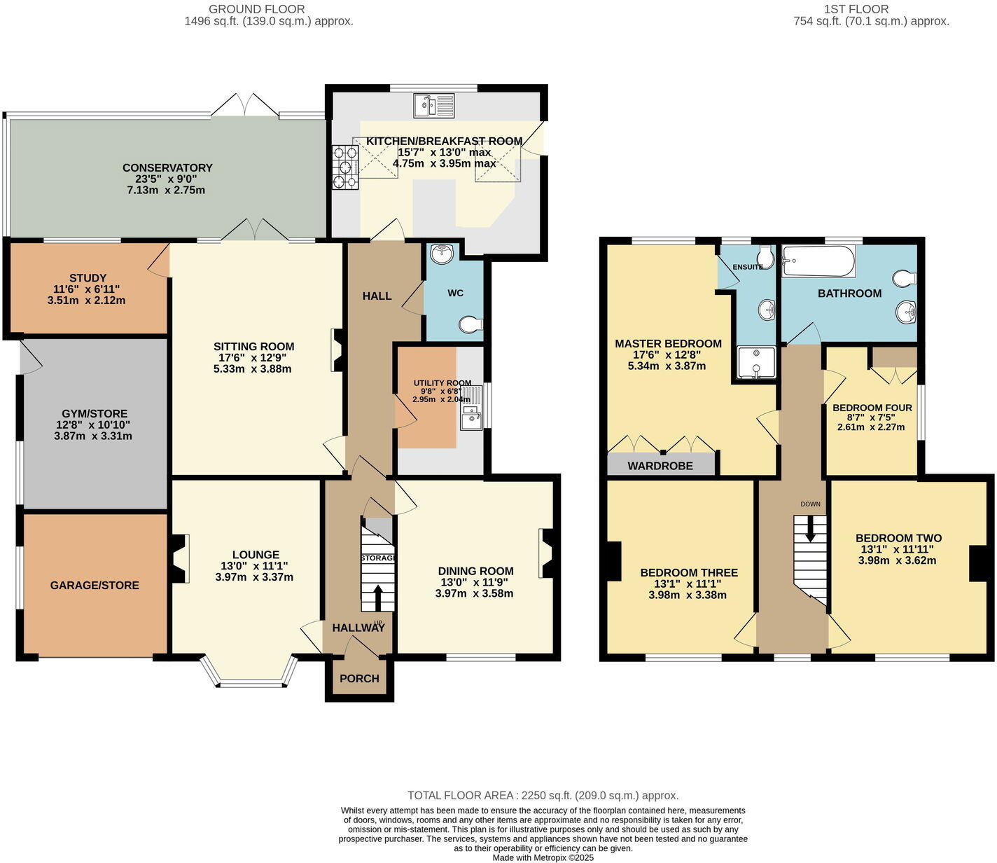 Badsey Fields Lane, Badsey, WR11 7EX floorplan