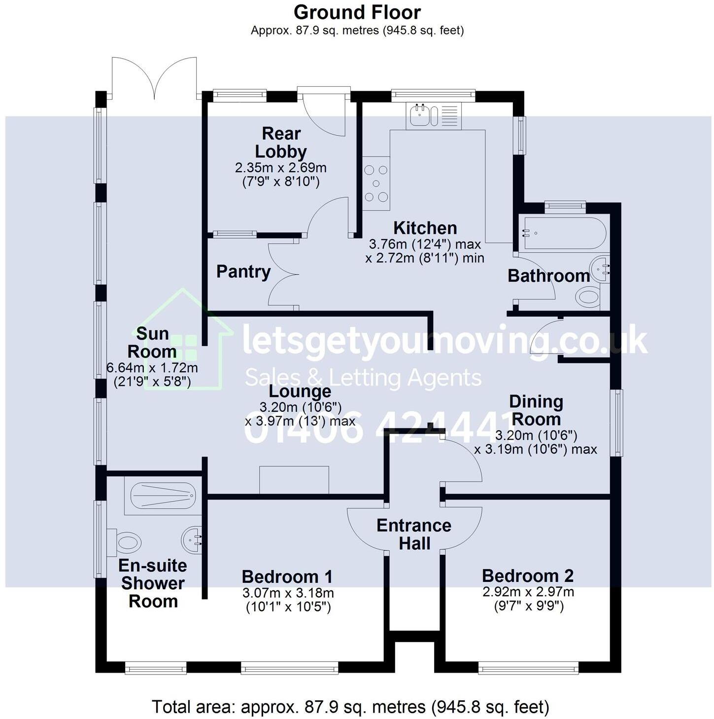 Battlefields Lane South, Holbeach floorplan