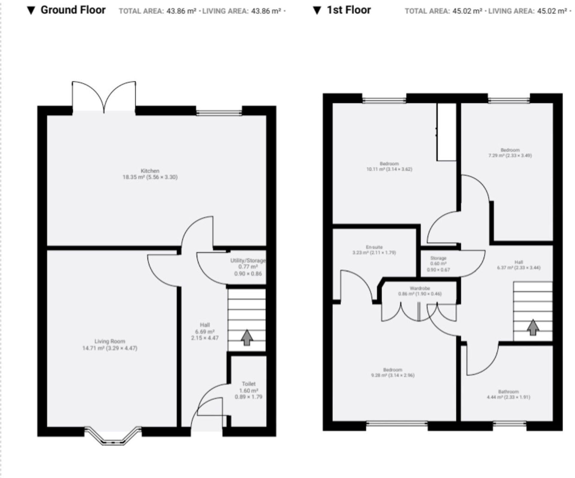Hereward Way, Nuneaton, CV10 floorplan