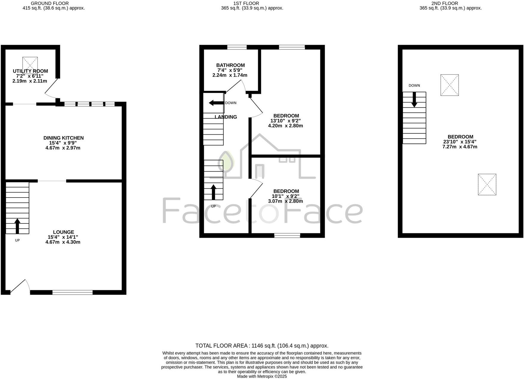 Lumbutts, Todmorden, OL14 floorplan