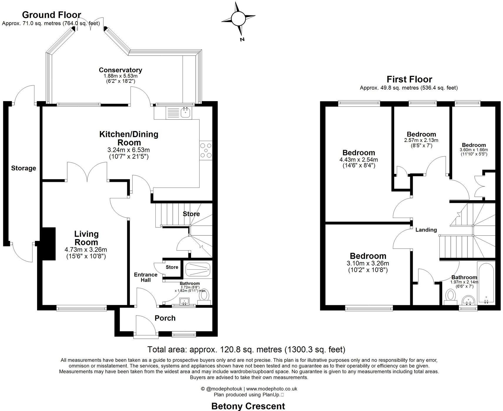 Betony Crescent, Billericay, CM12 floorplan