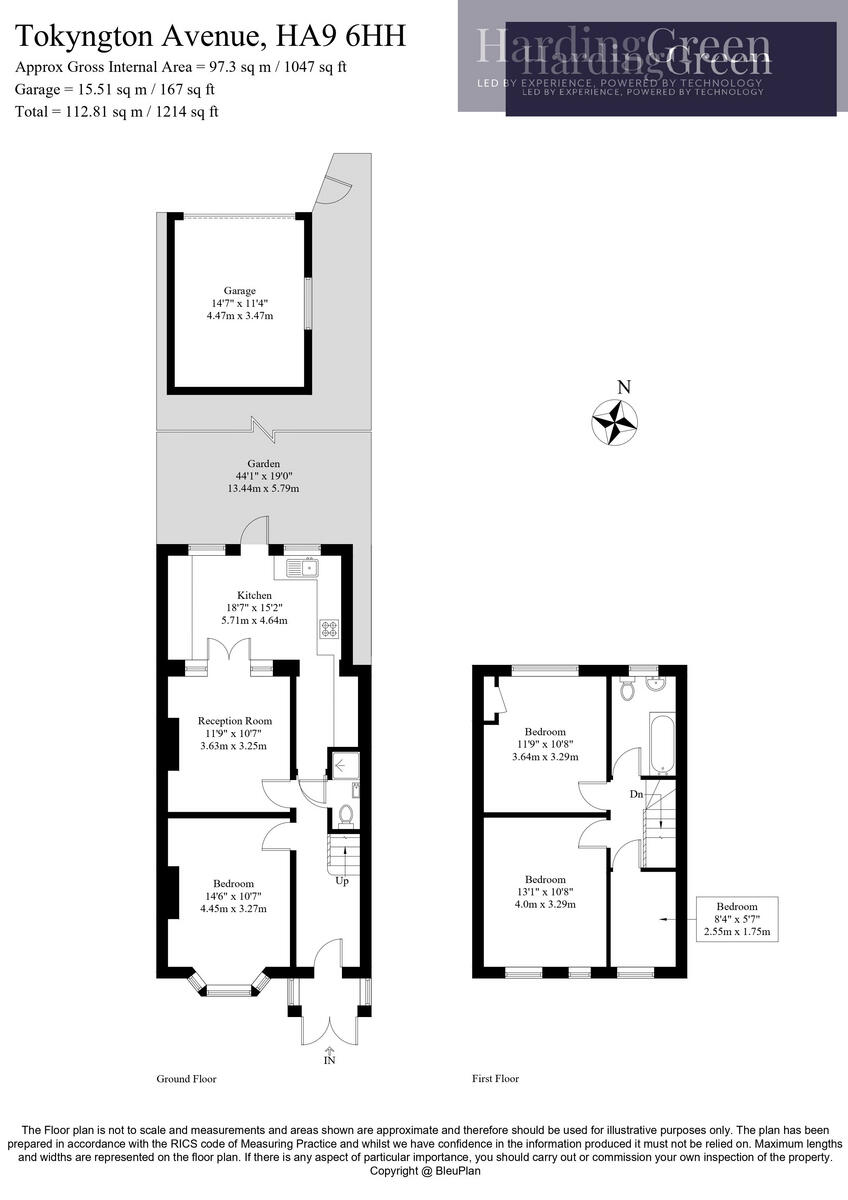 Tokyngton Avenue, Middlesex, HA9 floorplan