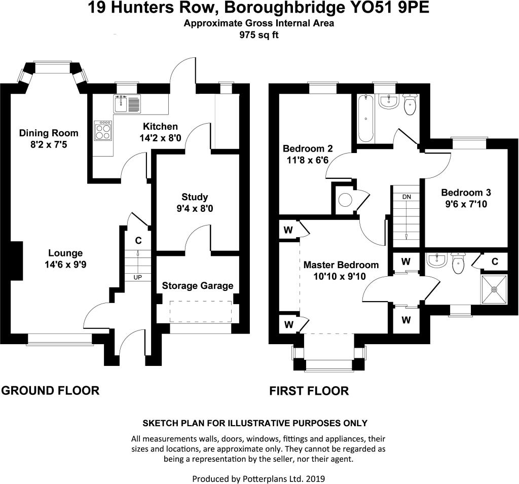 Hunters Row, Boroughbridge, York floorplan