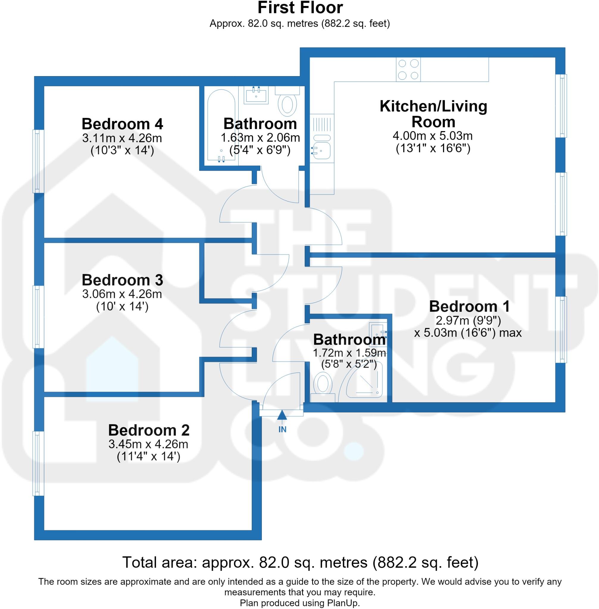 North Sherwood Street, Arboretum floorplan