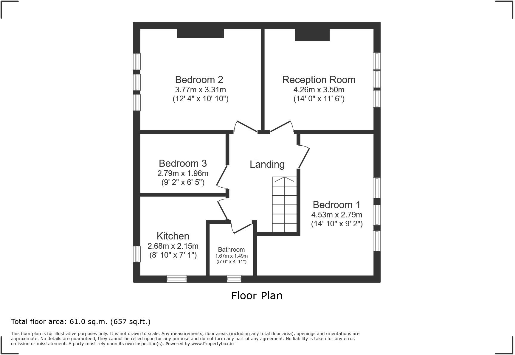 Gregory Crescent, London, SE9 floorplan