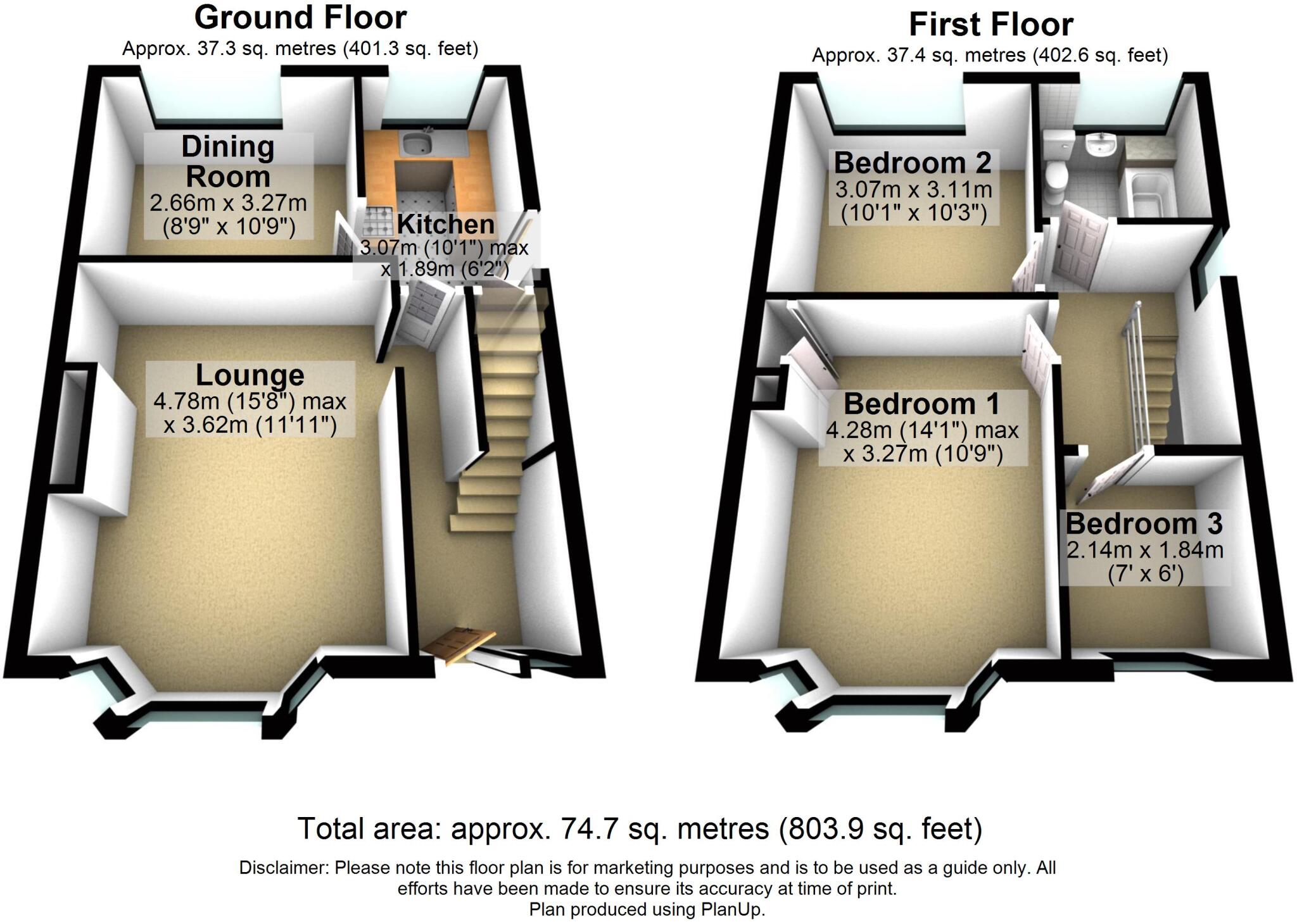 Grosvenor Road, Manchester floorplan