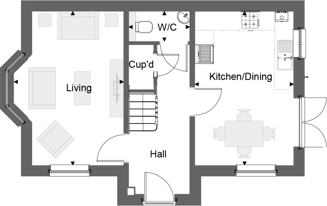 Yealm Close, Chellaston, DE73 6BR floorplan